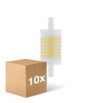 Multipack 10x Ledvance Performance LED R7s Double Ended 78mm Clear 12W 1521lm - 827 Extra Warm White | Dimmable - Replaces 100W