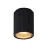 Nordlux Kyklop Ceiling Light Aluminium and Glass Black | 86mm - IP54 - Suitable for GU10