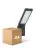 Multipack 4x Steinel LED Floodlight XLED Home Anthracite 10.5W 550lm - 830 Warm White | IP44 - Motion Sensor - Symmetrical
