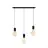 Calex XXL High Lumen Gold Complete Set - Including 3 XXL Bulbs + Cordset Rectangular base