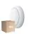 Multipack 4x Noxion LED Bulkhead Pro V2 12/16/20W 2400lm - 830-840-865 CCT | 325mm - IP65 - Motion and Light Sensor + Ring White
