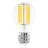 Eglo LED Pear E27 Filament Clear 4.9W 1055lm - 830 Warm White | Replaces 75W