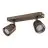 Eglo Ceiling Spot Camaldoli Steel Brass | Suitable for 2x GU10