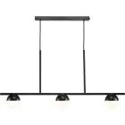 Nordlux Contina Pendant Metal 3-Spot Black | Suitable for 3x G9