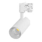Noxion LED Tracklight 3-Phase Ecowhite Aluminium White 20W 2060lm 36D - 840 Cool White | UGR 
